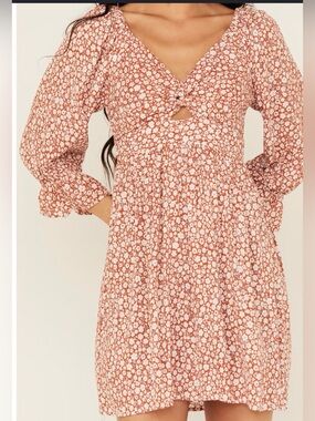 59. Angie Mini Floral Dress